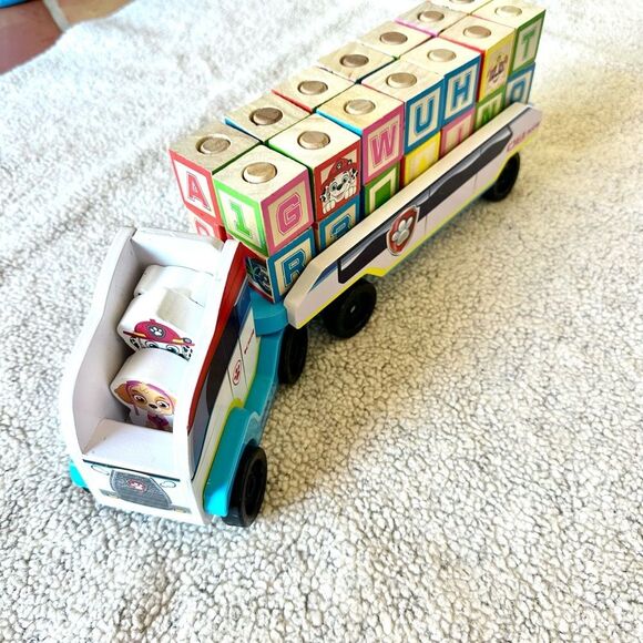 Paw Patrol Colorful Block Truck Toy - Picture 3 of 3